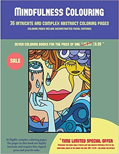 okumak Mindfulness Colouring (36 intricate and complex abstract coloring pages): 36 intricate and complex abstract coloring pages: This book has 36 abstract ... over: This book can be photocopied, p