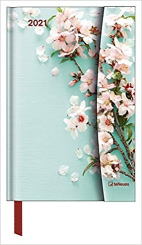 okumak Flowers 2021 - Diary - Buchkalender - Taschenkalender - 10x15: Magneto Diary