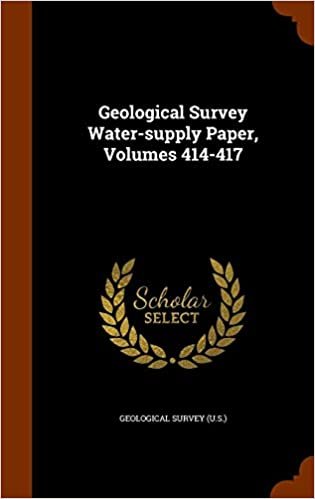 okumak Geological Survey Water-supply Paper, Volumes 414-417