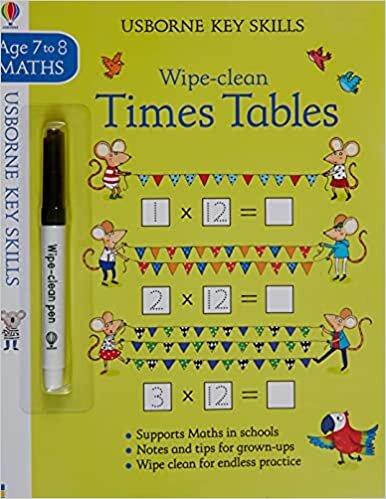 okumak Usborne - Wipe-Clean Times Tables 7-8: 1