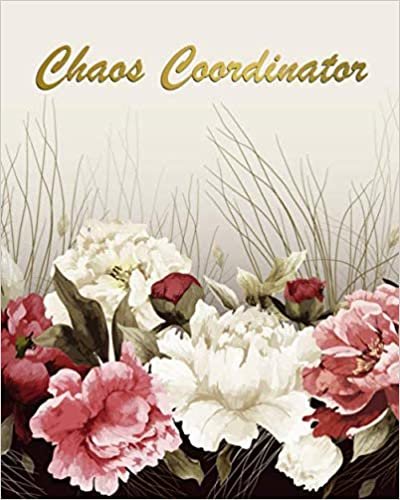 okumak Chaos Coordinator: Vintage Floral One Year Weekly Planner and Schedule Agenda | 2020 Pretty Peony Organizer with Inspirational Quotes, Notes, To-Do’s, U.S. Holidays and Vision Boards