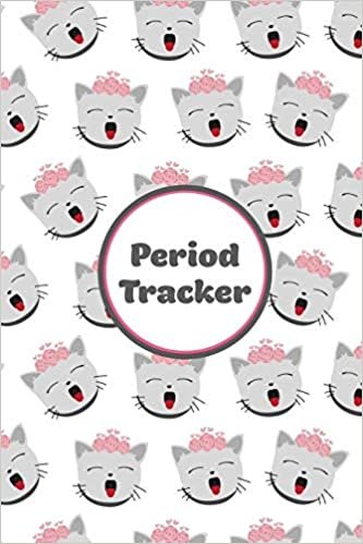 okumak Period Tracker: Track &amp; Log Monthly Symptoms, Moods &amp; PMS, Monitor Menstrual Cycle Diary, Record Month Flow Journal, Periods Book, Girls, Women