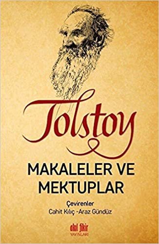 okumak Tolstoy - Makaleler ve Mektuplar