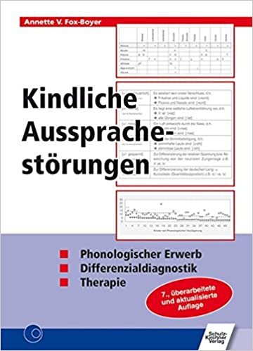 okumak Kindliche Aussprachestörungen: Phonologischer Erwerb/Differenzialdiagnostik/Therapie