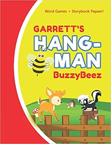 okumak GARRETT&#39;S HANGMAN: Blank Hang Man Fun Puzzle Book + Storybook Activity Paper | Help Kids Learn to Spell Improve Vocabulary Letter Spelling Memory ... Activities | Personalized First Name Letter G