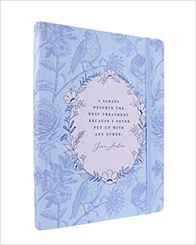 okumak Jane Austen: I Deserve the Best Treatment Softcover Notebook