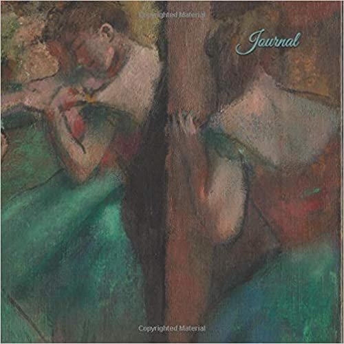 okumak Journal: Original artwork of Edgar Degas Blank lined journal. Ballet dancers