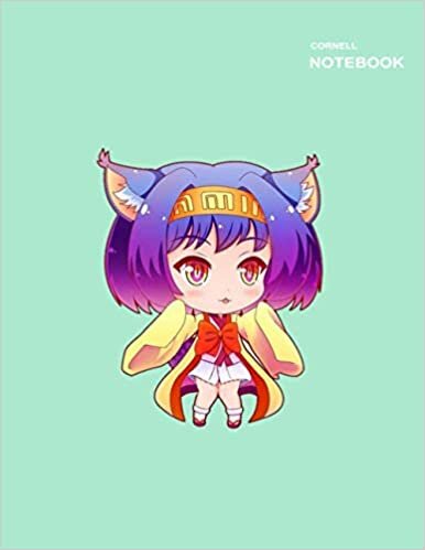 okumak No Game No Life mini notebook for girls: 110 Pages, Letter (8.5 x 11 inches), Cornell note taking.