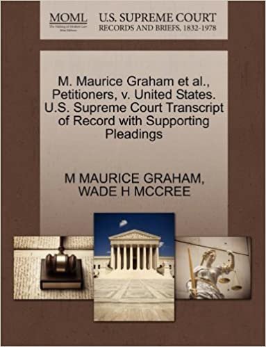 okumak M. Maurice Graham et al., Petitioners, v. United States. U.S. Supreme Court Transcript of Record with Supporting Pleadings