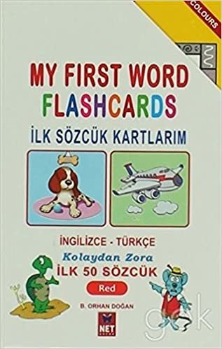okumak İlk Sözcük Kartlarım 1 : Red: My First Word Flashcards