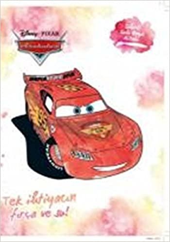 okumak Disney Arabalar Sihirli Sulu Boya Kitabı: Tek ihtiyacın fırça ve su!