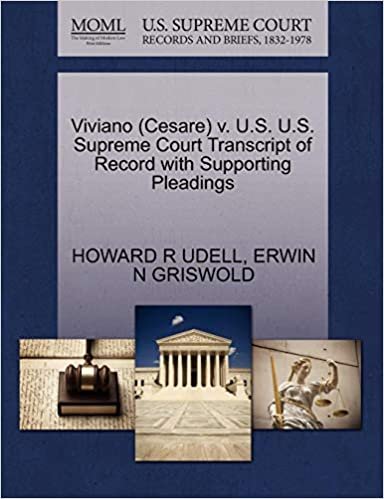 okumak Viviano (Cesare) v. U.S. U.S. Supreme Court Transcript of Record with Supporting Pleadings