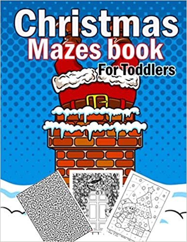 okumak Christmas Mazes book For Toddlers: A Fun Activities &amp; Christmas Mazes book For Toddlerss, Shadow matching, Mazes, Counting, Tracing, Other...Christmas Gift for Children 3-5 3-6 2-4