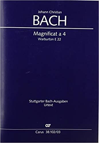 okumak Magnificat a 4 (Klavierauszug): Warb E 22