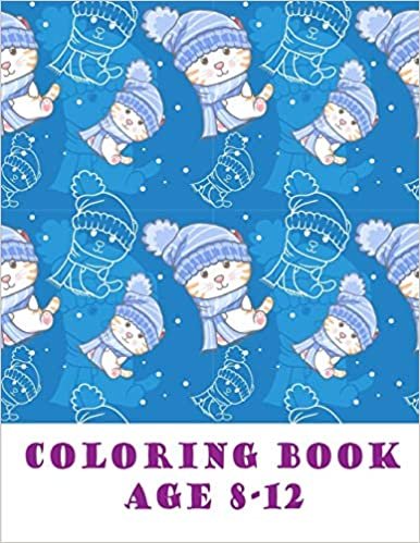 Coloring Book Age 8-12: coloring pages with funny images to Relief Stress for kids and adults