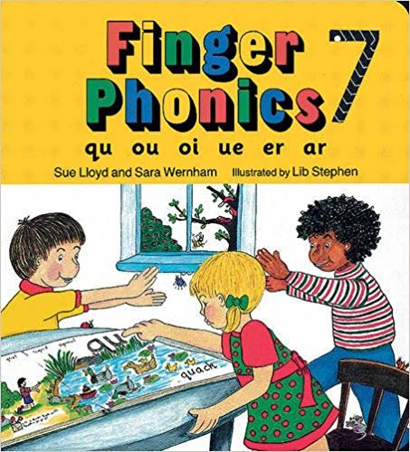 okumak Finger Phonics: qu, ou, oi, ue, er, ar: Qu, Ou, Oi, Ue, Er, Ar Bk. 7 (Jolly Phonics)