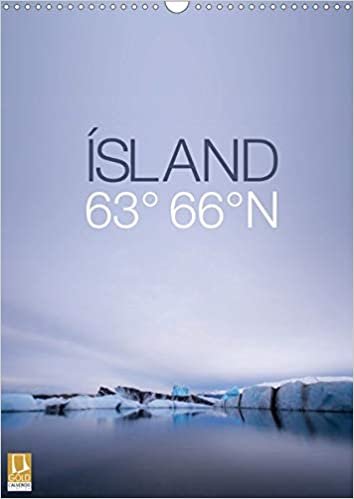 okumak ÍSLAND 63° 66° N (Wandkalender 2021 DIN A3 hoch): Jeden Monat ein Stück Island - von Snæfellsnes über Landmannalaugar bis zur Gletscherlagune Jökulsárlón (Monatskalender, 14 Seiten )