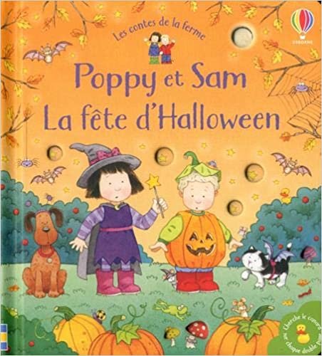 okumak Poppy et Sam - La fête d&#39;Halloween - Les contes de la ferme