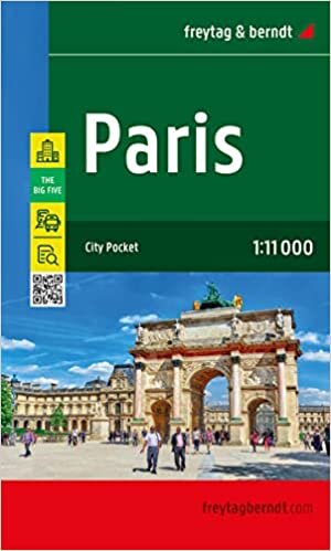 PARIS CITY POCKET: City Pocket, Innenstadtplan, wasserfest und reißfest