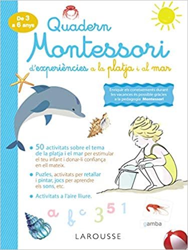 okumak Quadern Montessori d&#39;experiències a la platja i al mar