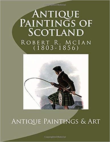 okumak Antique Paintings of Scotland - Robert R. McIan (1803-1856) Antique Paintings &amp; Art
