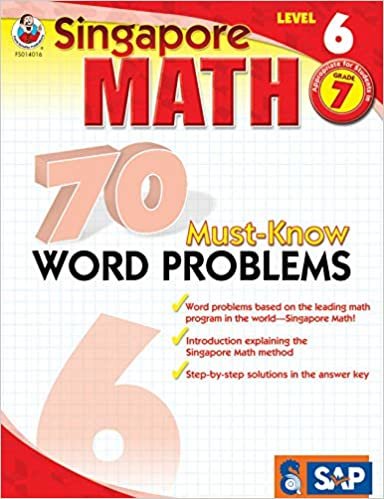 70 must-know كلمة مشكلات ، درجة 7 (سنغافورة Math)