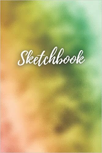 okumak Sketchbook: &quot;6X9&quot; 100 Blank Page Beautiful Unisex Rainbow Foil Glossy Cover Sketchbook/Rainbow Sketchbook For Kids And Adults