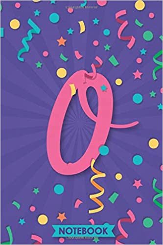 okumak Confetti Initial Notebook O Monogram Purple For Women and Girls Journal 6.14&quot; x 9.21&quot;: Letter O Alphabet Initial Monogram Notebook, Lined Notebook / ... Soft Cover, Matte Finish, Women Girl and Kids