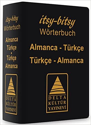 okumak Itsy Bitsy Dictionary Almanca - Türkçe / Türkçe - Almanca Sözlük (Ciltli)