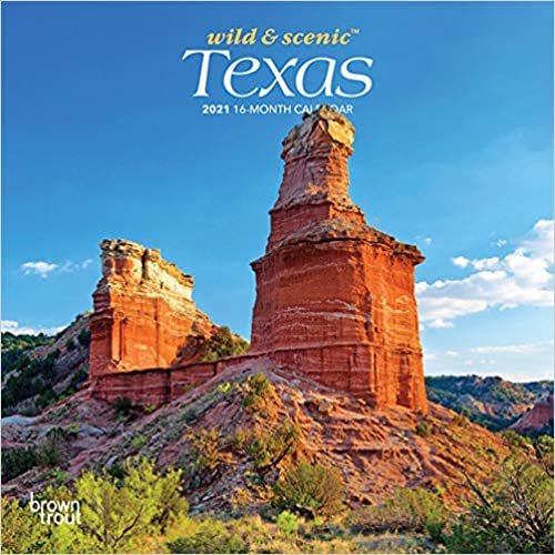 okumak Wild &amp; Scenic Texas 2021 Calendar