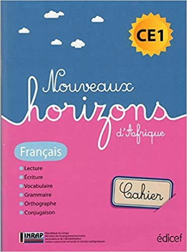okumak NV Horizons d&#39;Afrique Français CE1 Congo B Cahier (EDIC.HORIZ.CONG)
