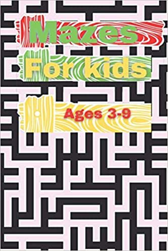 okumak Mazes for kids ages 3-9: Maze Activity Book | 3-6, 6-9 | Workbook for Games, Puzzles.