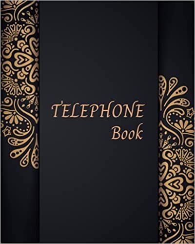 okumak Phone Book: Telephone Index Book - A-Z Index. telephone number only book | telephone books with alphabet index | telephone book a-z | telephone book ... Journal Notebook for contact | size 8×10 in
