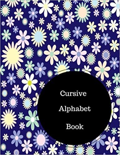 okumak Cursive Alphabet Book: Learn To Write Cursive Worksheets. Large 8.5 in by 11 in Notebook Journal . A B C in Uppercase &amp; Lower Case. Dotted, With Arrows And Plain