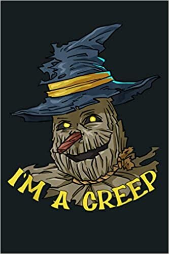 okumak Funny Halloween Freaky Chillin I M A Creep Scarecrow: Notebook Planner - 6x9 inch Daily Planner Journal, To Do List Notebook, Daily Organizer, 114 Pages