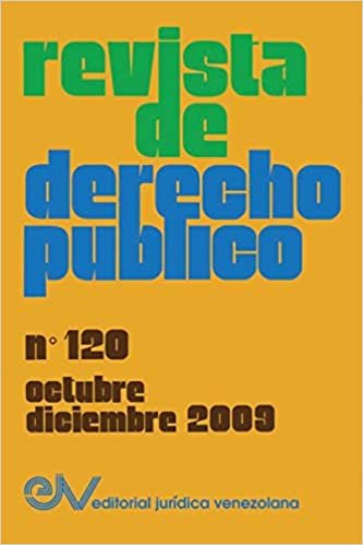 okumak REVISTA DE DERECHO PÚBLICO (Venezuela), No. 120, octubre-diciembre 2009