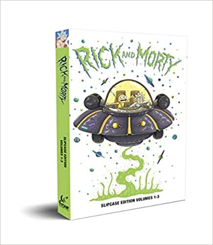 okumak Titan Comics: Rick &amp; Morty Slipcase Vol 1-3
