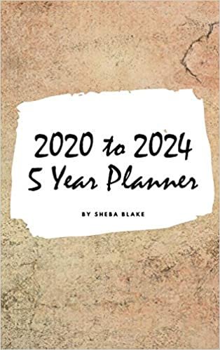 okumak 2020-2024 Five Year Monthly Planner (Small Hardcover Calendar Planner)