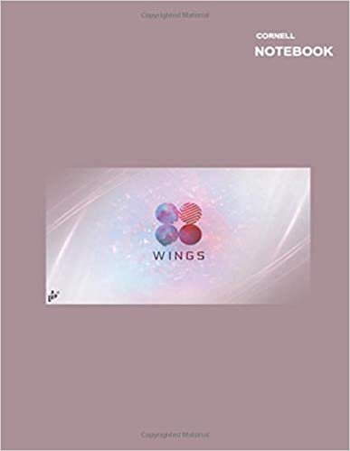 okumak Cute cornell notes: BTS Wings Design Cover, 110 Pages, Letter (8.5 x 11 inches), .