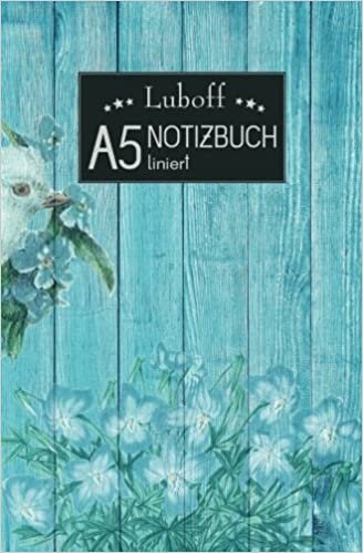 okumak Luboff Notizbuch A5, liniert, 100 Seiten, 80 g/m²