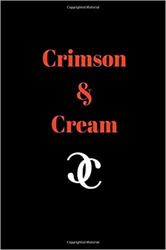 okumak Crimson &amp; Cream: Blank Lined Journal Delta Sigma Theta gift for a soror; Gift for sisterhood or future soror