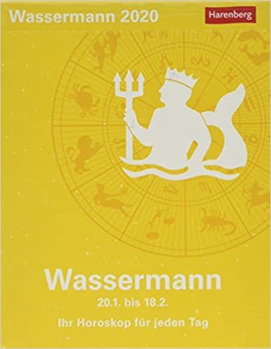 okumak Satorius, R: Wassermann  - Kalender 2020