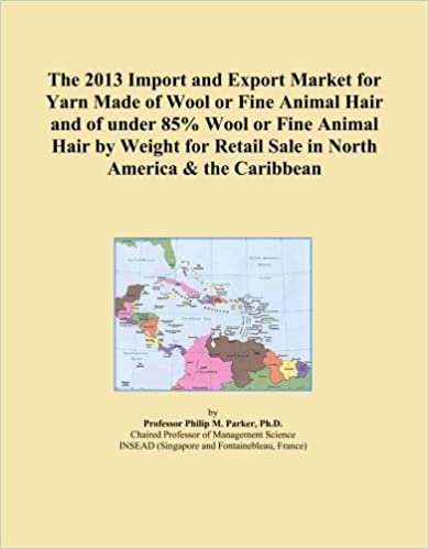okumak The 2013 Import and Export Market for Yarn Made of Wool or Fine Animal Hair and of under 85% Wool or Fine Animal Hair by Weight for Retail Sale in North America &amp; the Caribbean