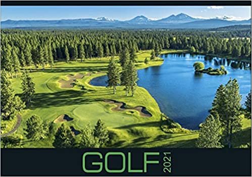 okumak Golf 2021 - Bild-Kalender 48,5x34 cm - internationaler Golfkalender - Sport - Wand-Kalender - Alpha Edition
