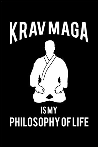 okumak Krav Maga is my Philosophy of Life: Kariertes DIN A5 Notizbuch Notizheft für Krav Maga und Kampsportler