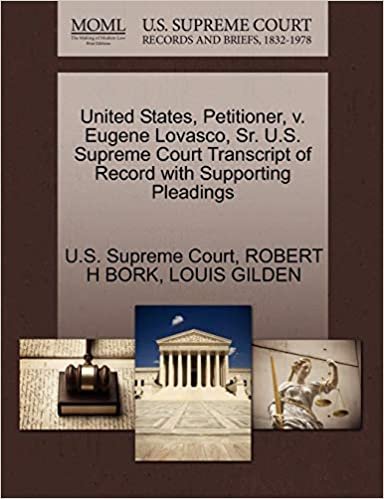 okumak United States, Petitioner, v. Eugene Lovasco, Sr. U.S. Supreme Court Transcript of Record with Supporting Pleadings