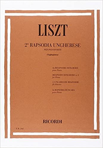 okumak 19 Rapsodie Ungheresi: N.2 in Do Diesis Min. Piano