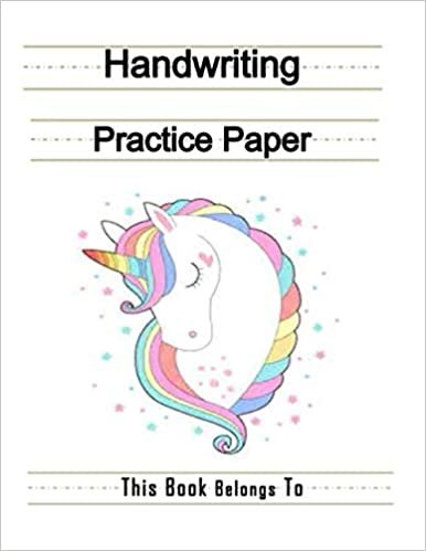 okumak Handwriting Practice Paper: ABC Kids, Notebook with Dotted Lined Sheets for K-3 Students, 100 pages, 8.5x11 inches