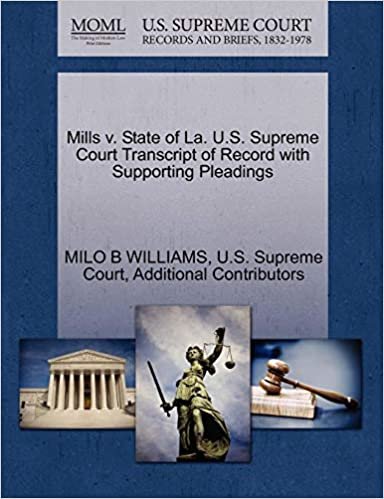 okumak Mills v. State of La. U.S. Supreme Court Transcript of Record with Supporting Pleadings