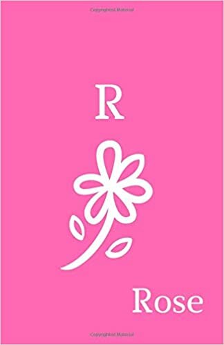 okumak R Rose: Personalized Journal To Write In For Women, Girls. Pink Small Notebook with Lined Pages